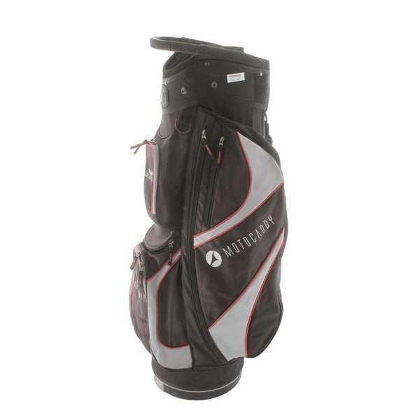 Motocaddy Lite Series Cart Bag - Black/Red/Grey