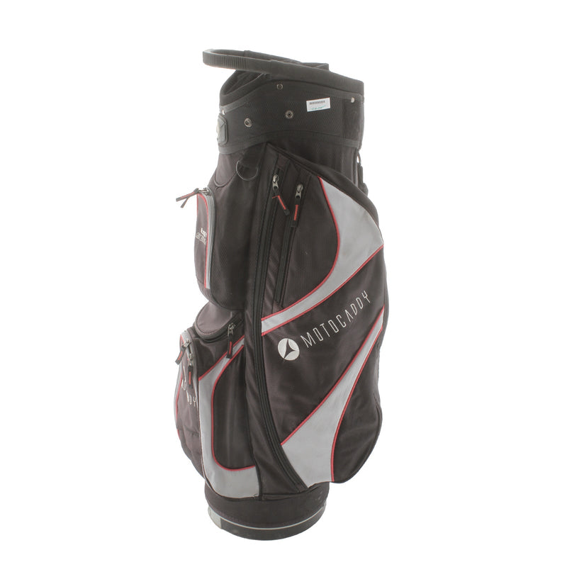 Motocaddy Lite Series Cart Bag - Black/Red/Grey