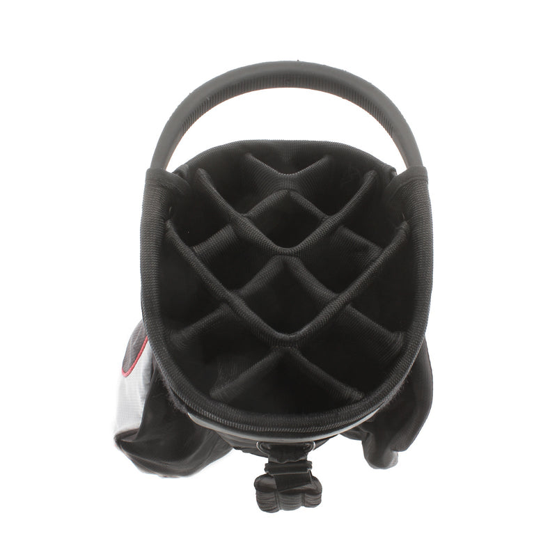 Motocaddy Lite Series Cart Bag - Black/Red/Grey