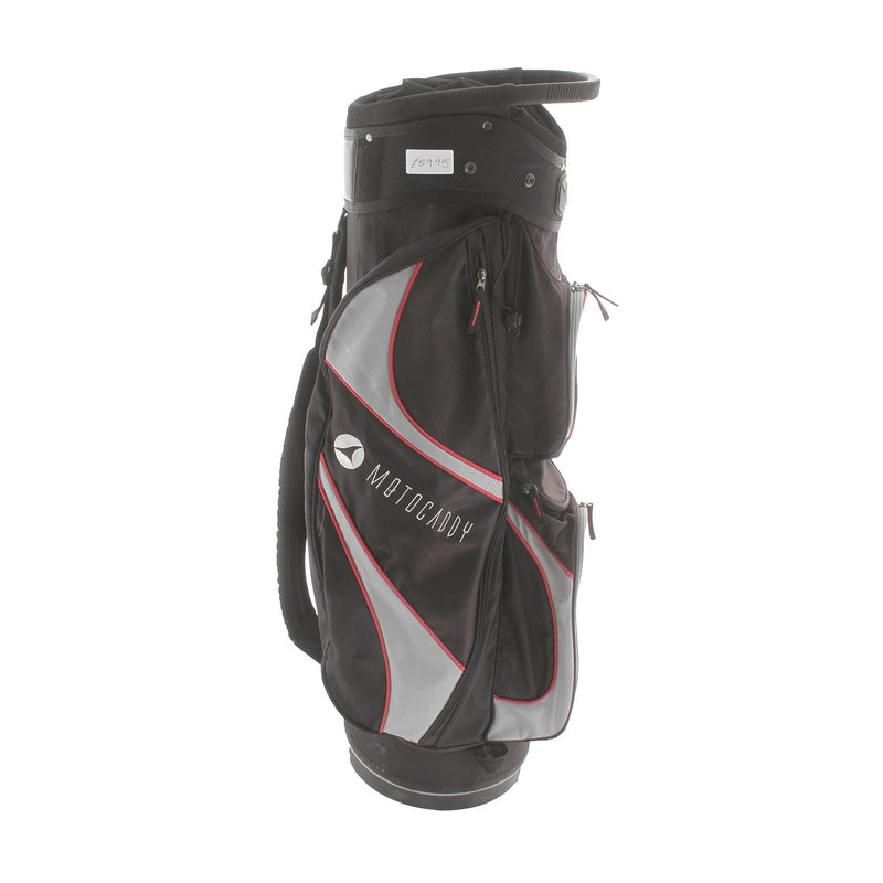 Motocaddy Lite Series Cart Bag - Black/Red/Grey