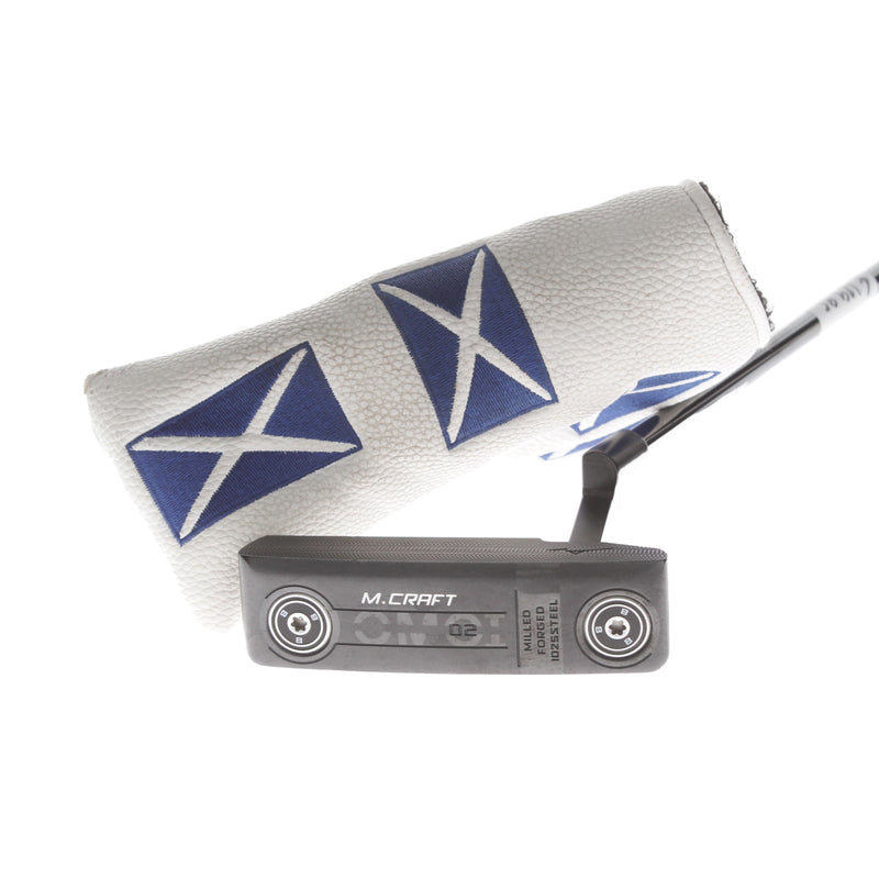 Mizuno M Craft OMOI 02 Mens Right Hand Putter 35" Blade - Lamkin Sink Fit Pistol
