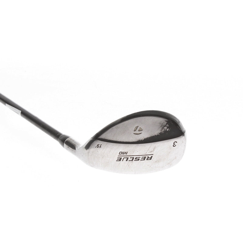 TaylorMade Rescue Mid Graphite Mens Right Hand 3 Hybrid 19* Regular - TaylorMade Ultralite