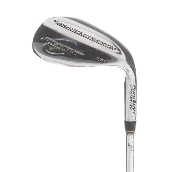 Pure Spin Steel Mens Right Hand Sand Wedge 56* Wedge -