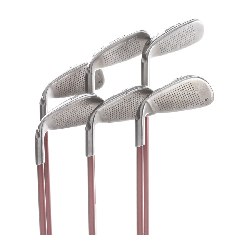 Ping K15 Graphite Mens Right Hand Irons 5-PW Black Dot Regular - Ping TFC 149