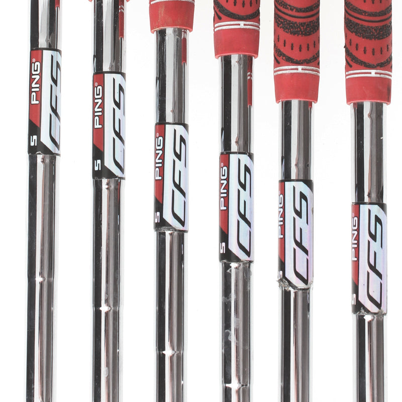 Ping G25 Steel Mens Right Hand Irons 5-PW Black Dot Stiff - Ping CFS