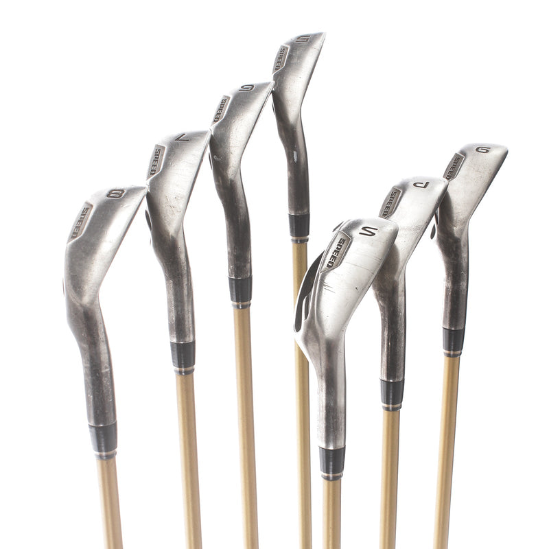 Benross Speed Gold Graphite Mens Right Hand Irons 5-SW Senior - Aldila Gold Speed