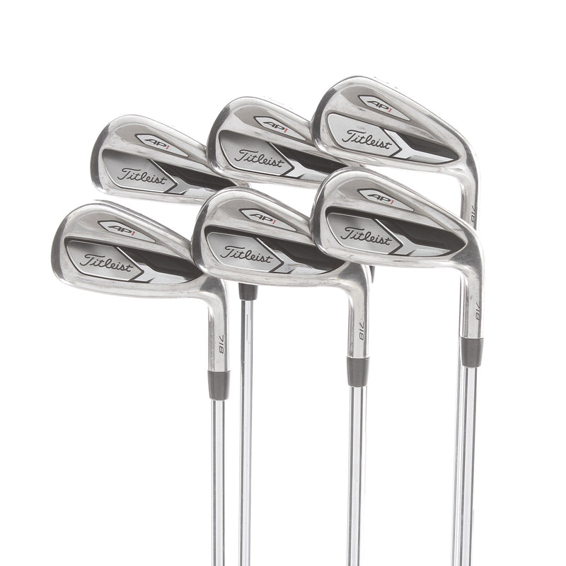 Titleist AP1 718 Steel Mens Right Hand Irons 5-PW Regular - True Temper AMT Red R300