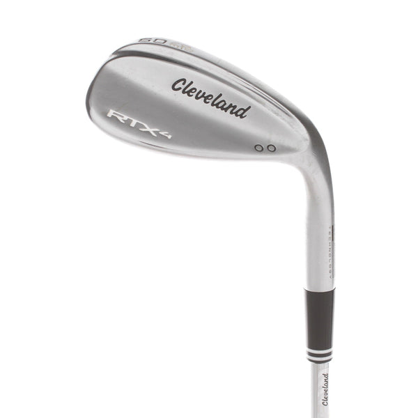 Cleveland RTX4 Steel Mens Right Hand Lob Wedge 60* 9 Bounce Mid Grind Wedge - KBS HI-REV 2.0 115