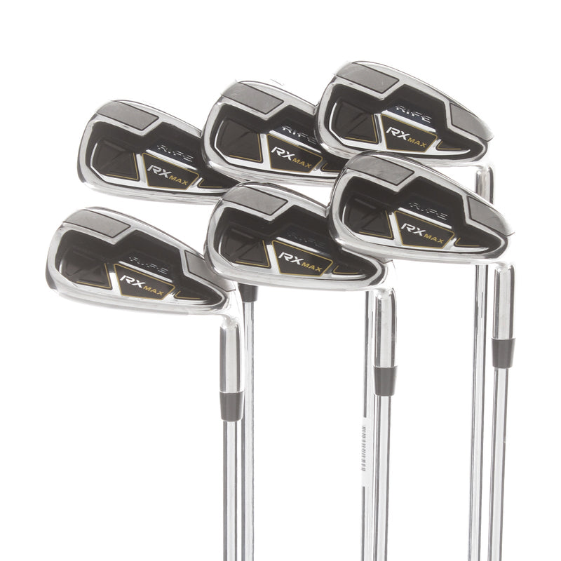 Rife RX Max Steel Mens Right Hand Irons 6-SW Regular -