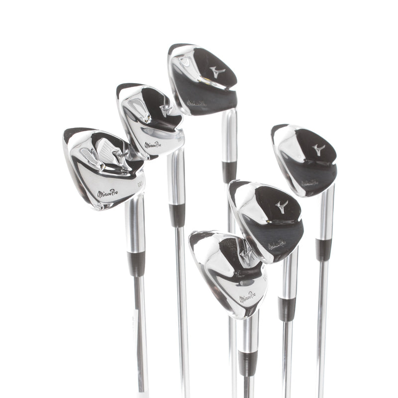 Mizuno Pro 221 Steel Mens Right Hand Irons 5-PW Stiff - Project X Precision 6.0