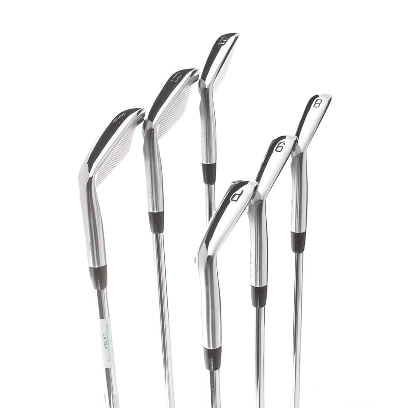 Mizuno Pro 221 Steel Mens Right Hand Irons 5-PW Stiff - Project X Precision 6.0