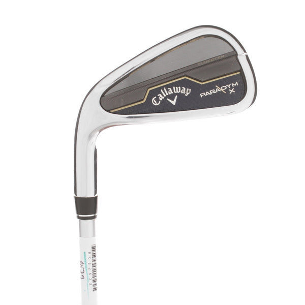 Callaway Paradym X Graphite Mens Left Hand 7 Iron 27.5* Senior - Aldila Ascent 50 A