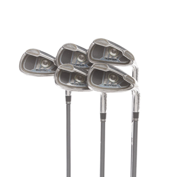 TaylorMade Burner Plus Graphite Ladies Right Hand Irons 7-SW Ladies - REAX 50