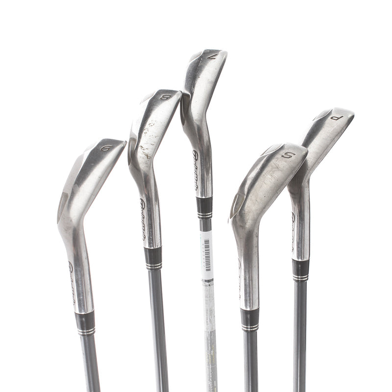 TaylorMade Burner Plus Graphite Ladies Right Hand Irons 7-SW Ladies - REAX 50