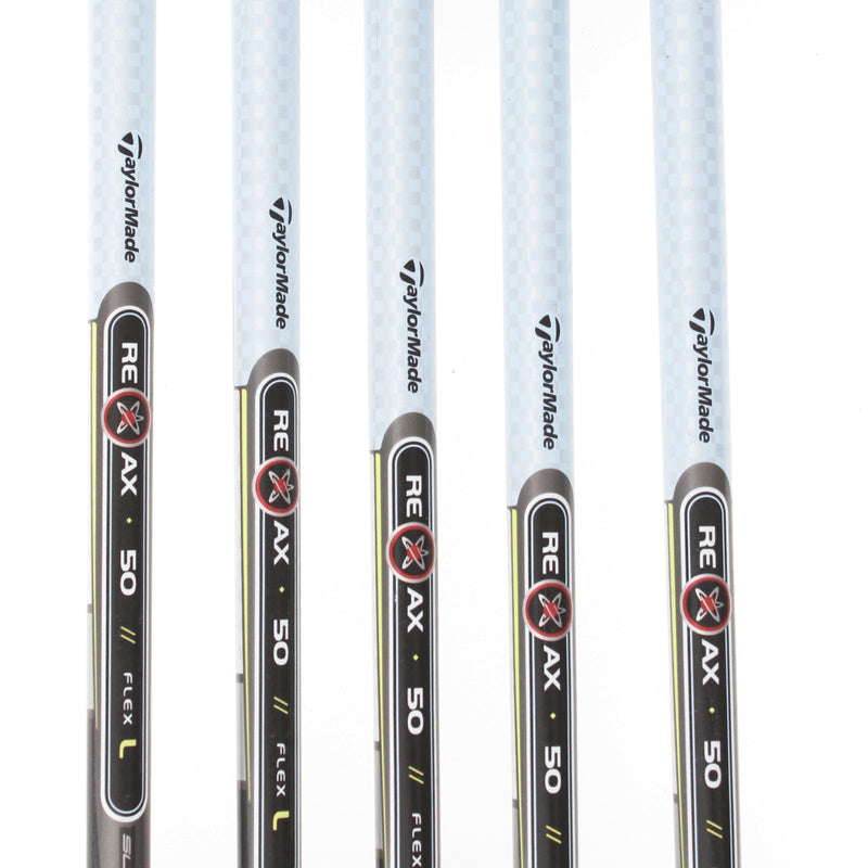 TaylorMade Burner Plus Graphite Ladies Right Hand Irons 7-SW Ladies - REAX 50