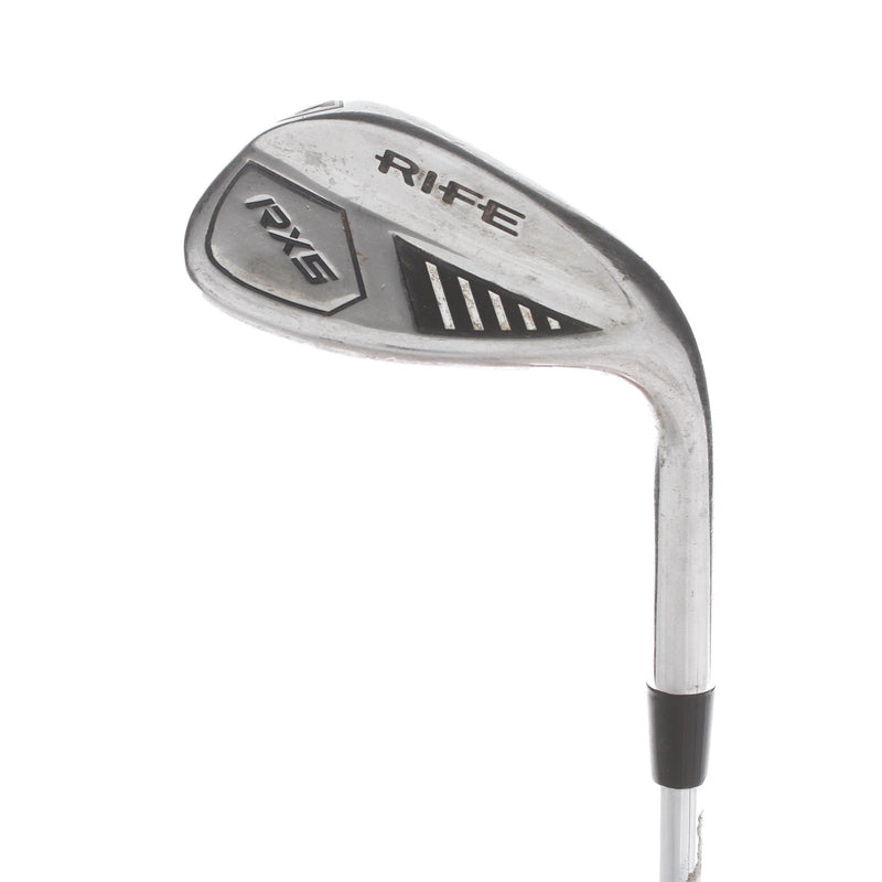 Rife RX5 Steel Mens Right Hand Sand Wedge 56* Wedge - Rife