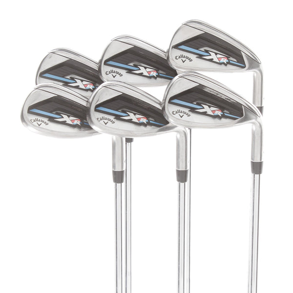 Callaway XR OS Steel Mens Right Hand Irons 7-SW+AW Regular - Speedstep 80