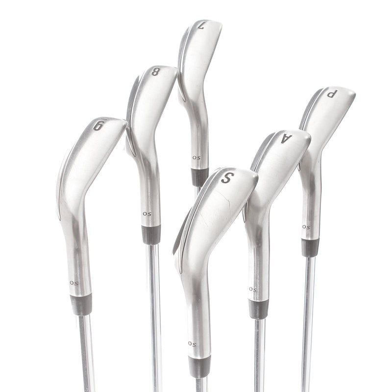 Callaway XR OS Steel Mens Right Hand Irons 7-SW+AW Regular - Speedstep 80