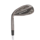 TaylorMade Milled Grind Hi-Toe Steel Mens Left Hand Gap Wedge 52* 9 Bounce Wedge - KBS Hi-Rev 2.0 115