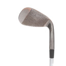 TaylorMade Milled Grind Hi-Toe Steel Mens Left Hand Gap Wedge 52* 9 Bounce Wedge - KBS Hi-Rev 2.0 115