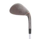 TaylorMade Milled Grind Hi-Toe Steel Mens Left Hand Lob Wedge 58* 10 Bounce Wedge - KBS Hi-Rev 2.0 115