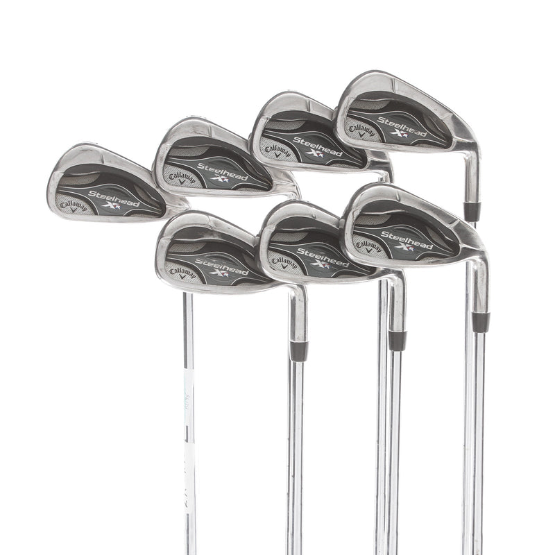 Callaway Steelhead XR Steel Mens Right Hand Irons 4-PW Stiff - KBS Tour-V 90