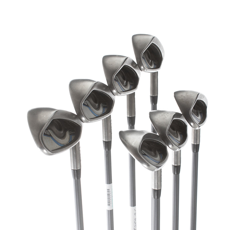 Ping GMax Graphite Mens Right Hand Irons 5-SW Black Dot Senior - Ping CFS 65