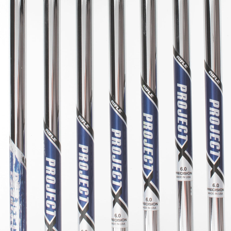 Titleist T200 Steel Mens Left Hand Irons 4-PW Stiff - Project X Rifle 6.0