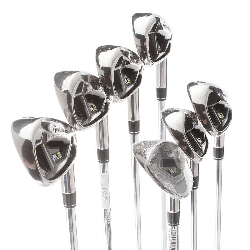 TaylorMade M2 Steel Mens Right Hand Irons 5-SW Regular - REAX 88