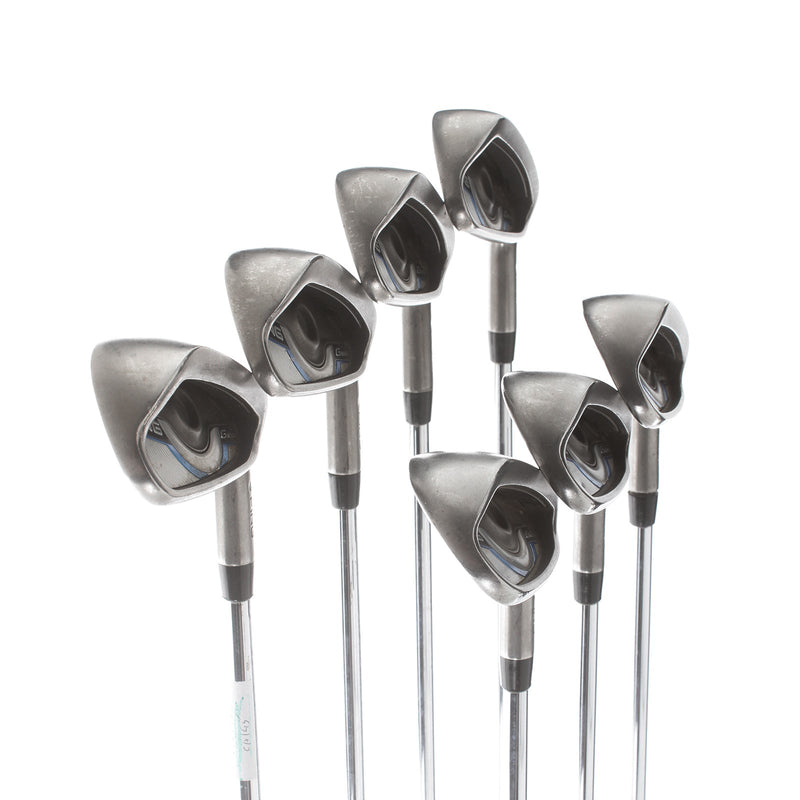 Ping GMax Steel Mens Right Hand Irons 4-PW Green Dot 2.25* Upright Regular - Ping AWT 2.0 R