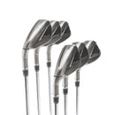 TaylorMade Stealth Steel Mens Left Hand Irons 5-PW Regular - KBS MAX MT 85