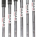 TaylorMade Stealth Steel Mens Left Hand Irons 5-PW Regular - KBS MAX MT 85