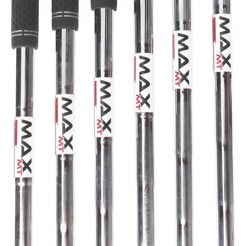 TaylorMade Stealth Steel Mens Left Hand Irons 5-PW Regular - KBS MAX MT 85