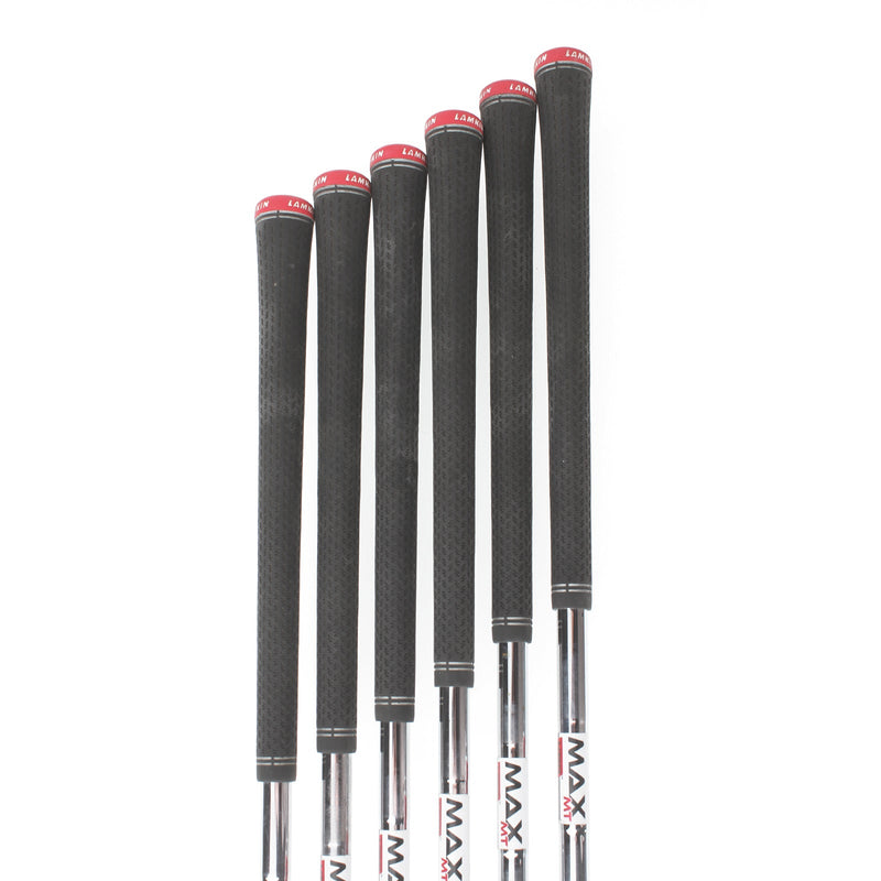 TaylorMade Stealth Steel Mens Left Hand Irons 5-PW Regular - KBS MAX MT 85