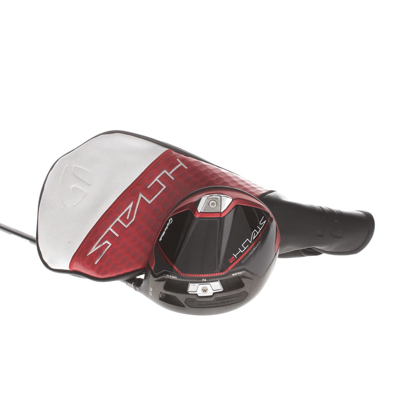 TaylorMade Stealth 2 Plus Graphite Mens Right Hand Driver 9* Stiff - Kai'li Red 60s