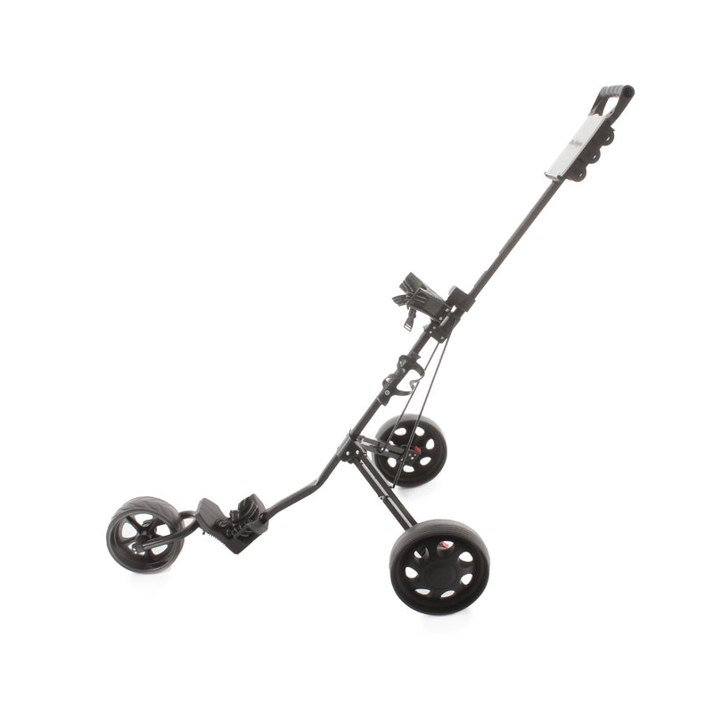Ben Sayers 3-Wheel Push/Pull Trolley - Black