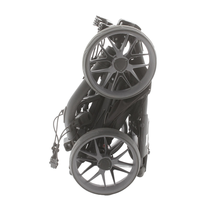 Druids 3-Wheel Push/Pull Trolley - Black