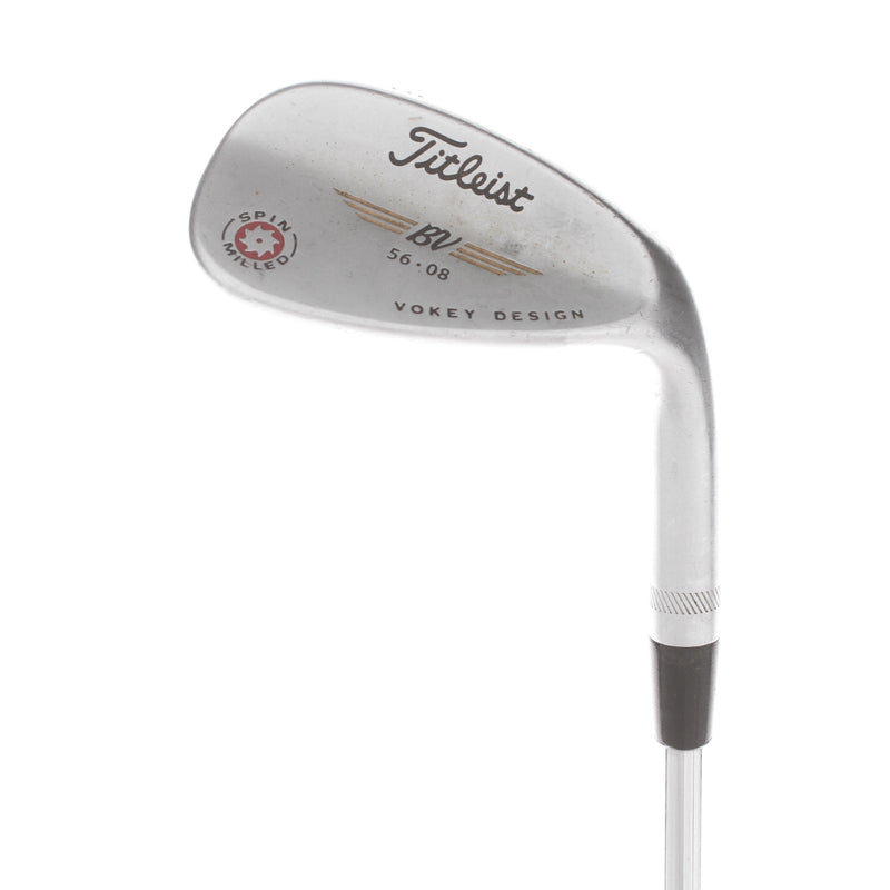 Titleist Spin Milled Steel Mens Right Hand Sand Wedge 56* 8 Bounce Wedge - Vokey Design