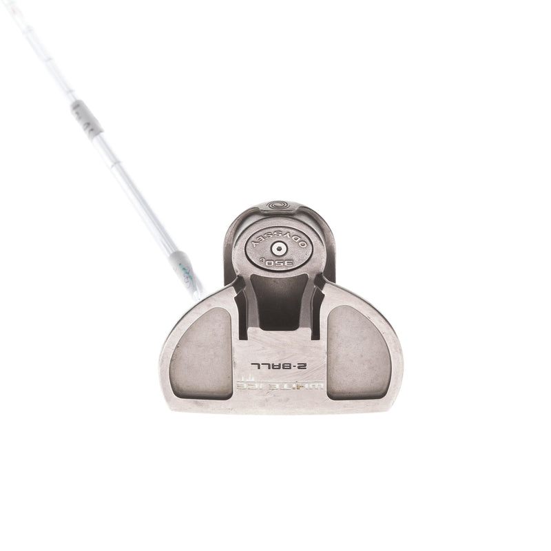 Odyssey White Ice 2-Ball Mens Right Hand Putter 34" Mallet - Odyssey
