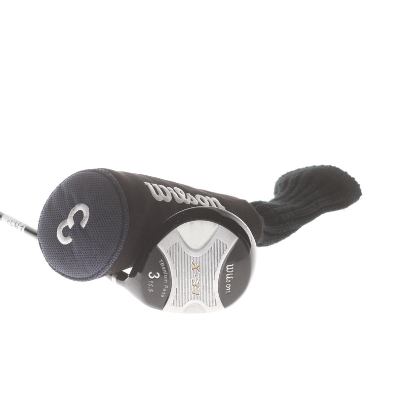 Wilson X-31 Graphite Mens Right Hand Fairway 3 Wood 15.5* Regular - UST Mamiya