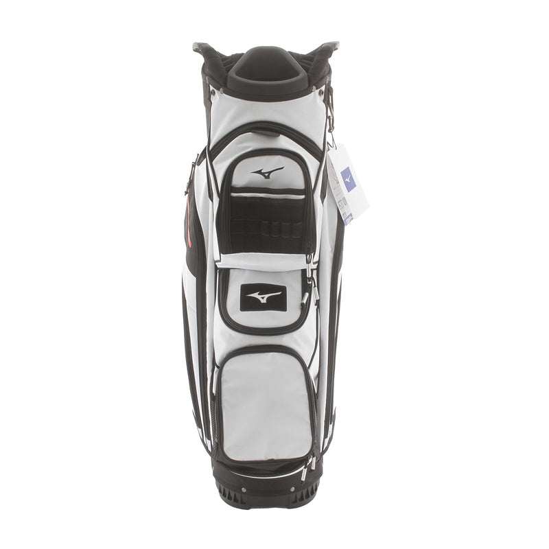 Mizuno BR-D4 Cart Bag - White/Black/Red