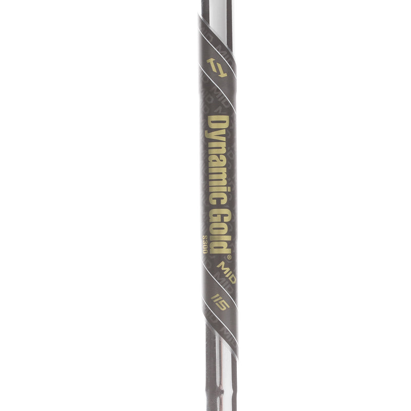 Wilson Dynapower Forged Steel Mens Right Hand Irons 3-PW Stiff - Dynamic Gold 115 S300