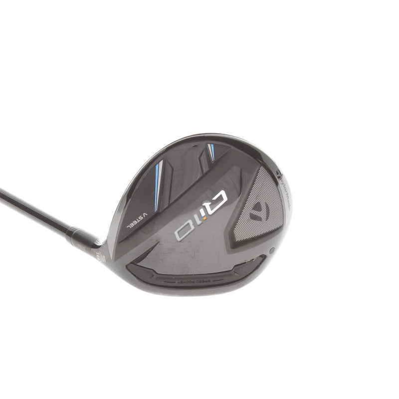TaylorMade Qi10 Graphite Mens Right Hand Fairway 5 Wood 18* Stiff - Fujikura Ventus TR 6-S
