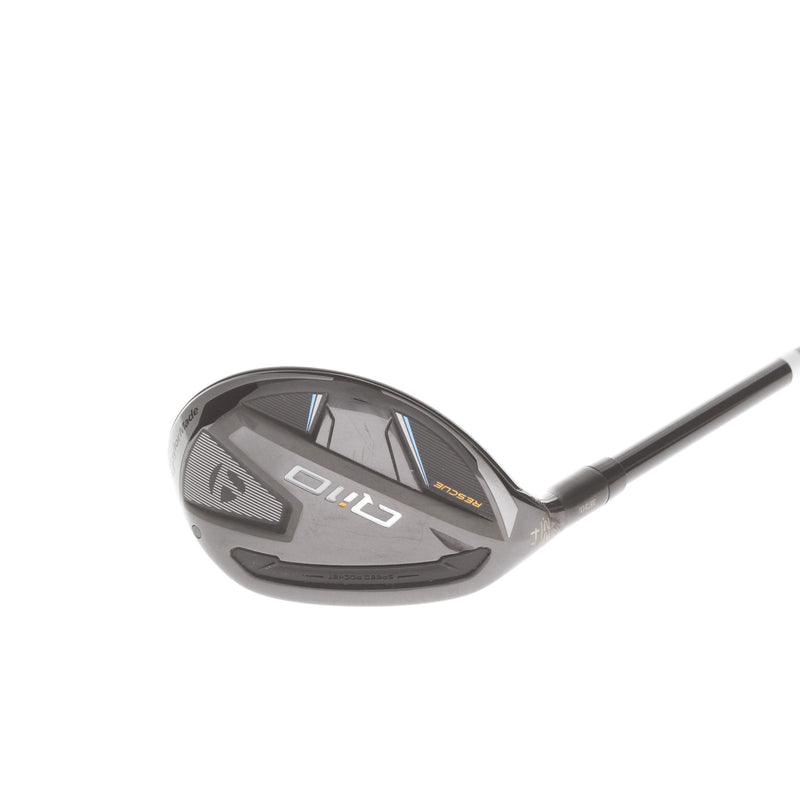 TaylorMade Qi10 Graphite Mens Left Hand 4 Hybrid 22* Regular - Fujikura Ventus TR HB 6-R