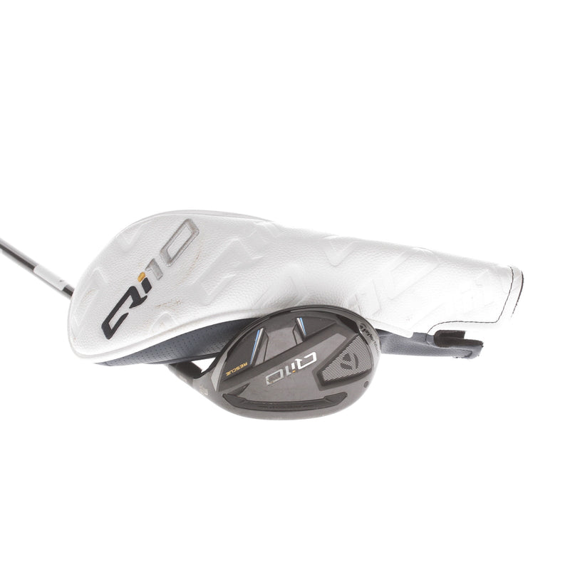 TaylorMade Qi10 Graphite Mens Right Hand 3 Hybrid 19* Stiff - Fujikura Ventus TR HB 7-S