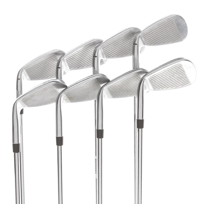TaylorMade Qi Steel Mens Right Hand Irons 5-SW+AW Regular - KBS Max 85