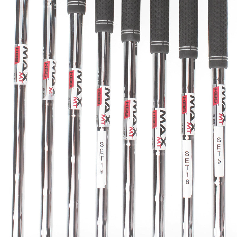 TaylorMade Qi Steel Mens Right Hand Irons 5-SW+AW Regular - KBS Max 85