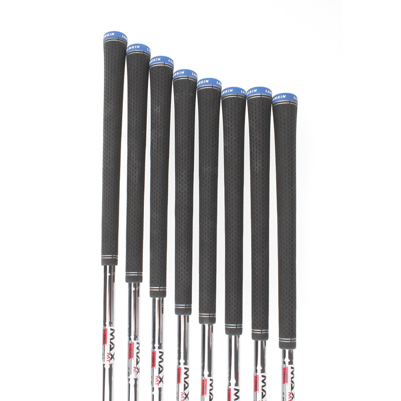 TaylorMade Qi Steel Mens Right Hand Irons 5-SW+AW Regular - KBS Max 85