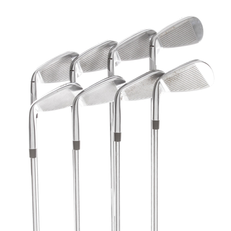 TaylorMade Qi Steel Mens Right Hand Irons 5-SW+AW Regular - KBS Max 85