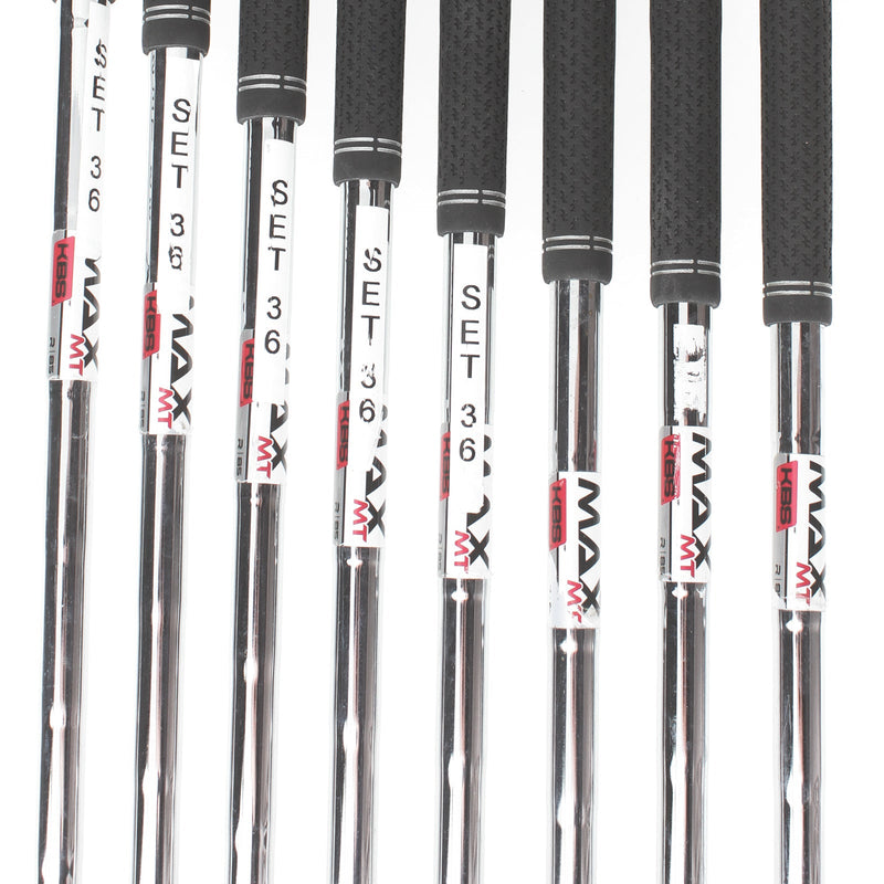 TaylorMade Qi Steel Mens Right Hand Irons 5-SW+AW Regular - KBS Max 85